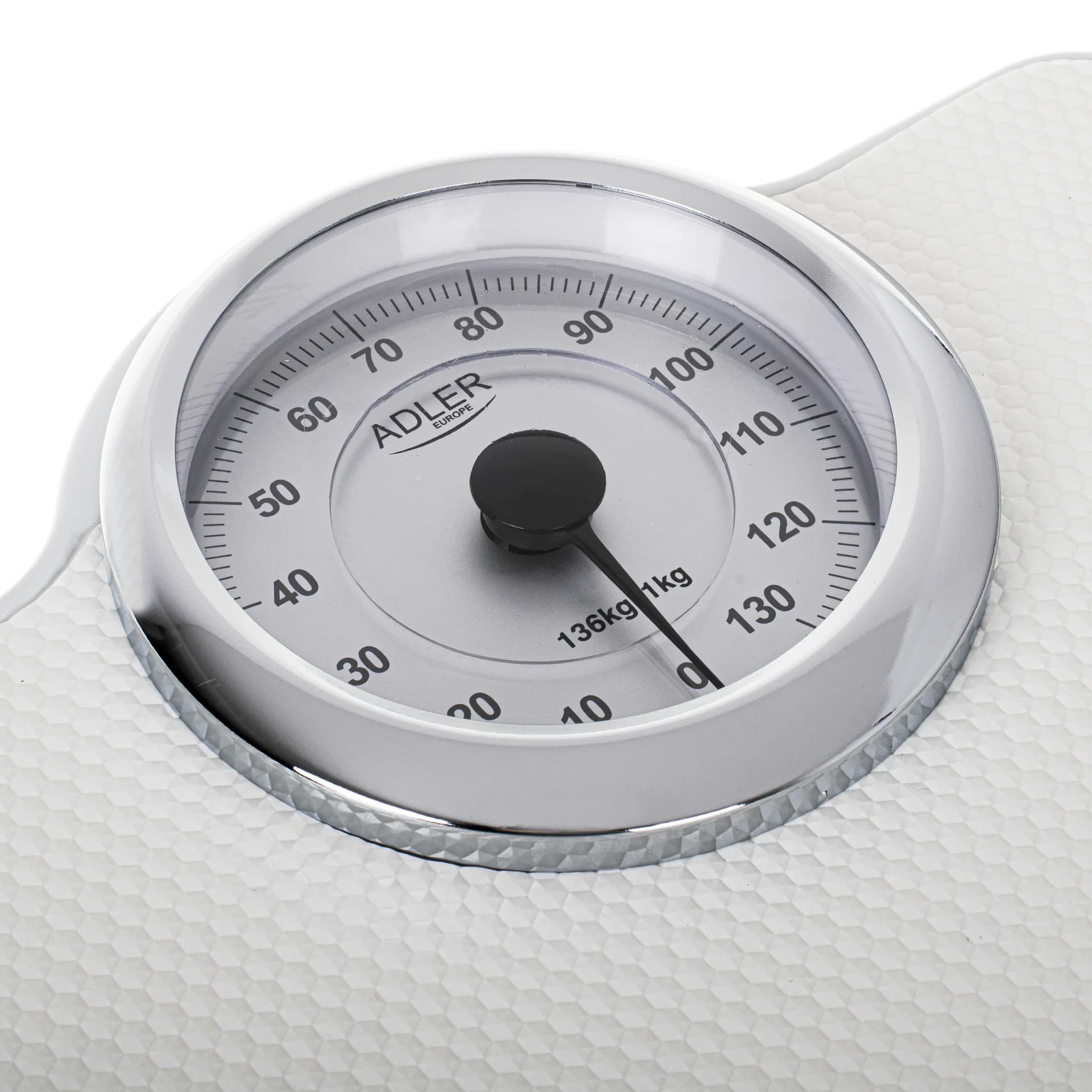 Adler   Mechanical Bathroom Scale   AD 8180   Maximum weight (capacity) 136 kg   Accuracy 1000 g   White - Image 5