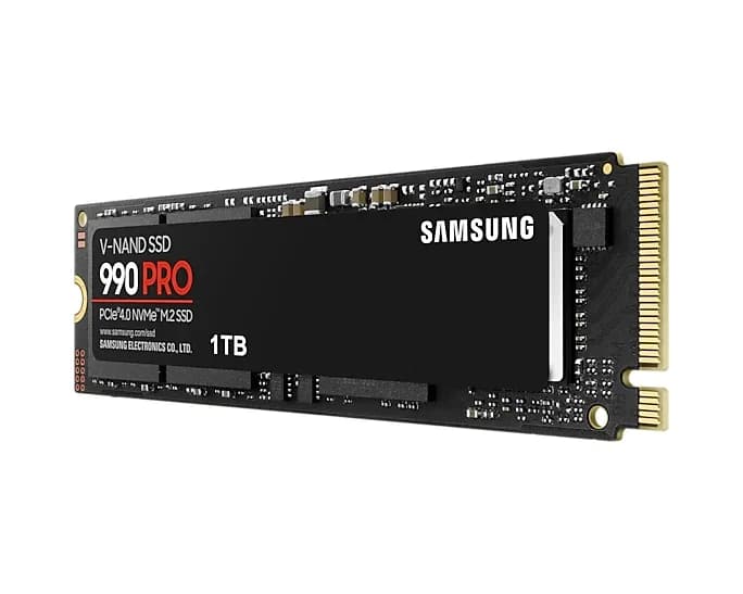 Samsung 990 PRO 1000 GB SSD form factor M.2 2280 Solid-state drive interface PCIe Gen4x4 Read speed 7450 MB/s Write speed 6900 MB/s - Image 5