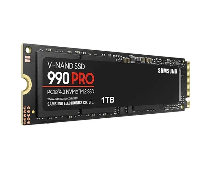 Samsung 990 PRO 1000 GB SSD form factor M.2 2280 Solid-state drive interface PCIe Gen4x4 Read speed 7450 MB/s Write speed 6900 MB/s - Image 7