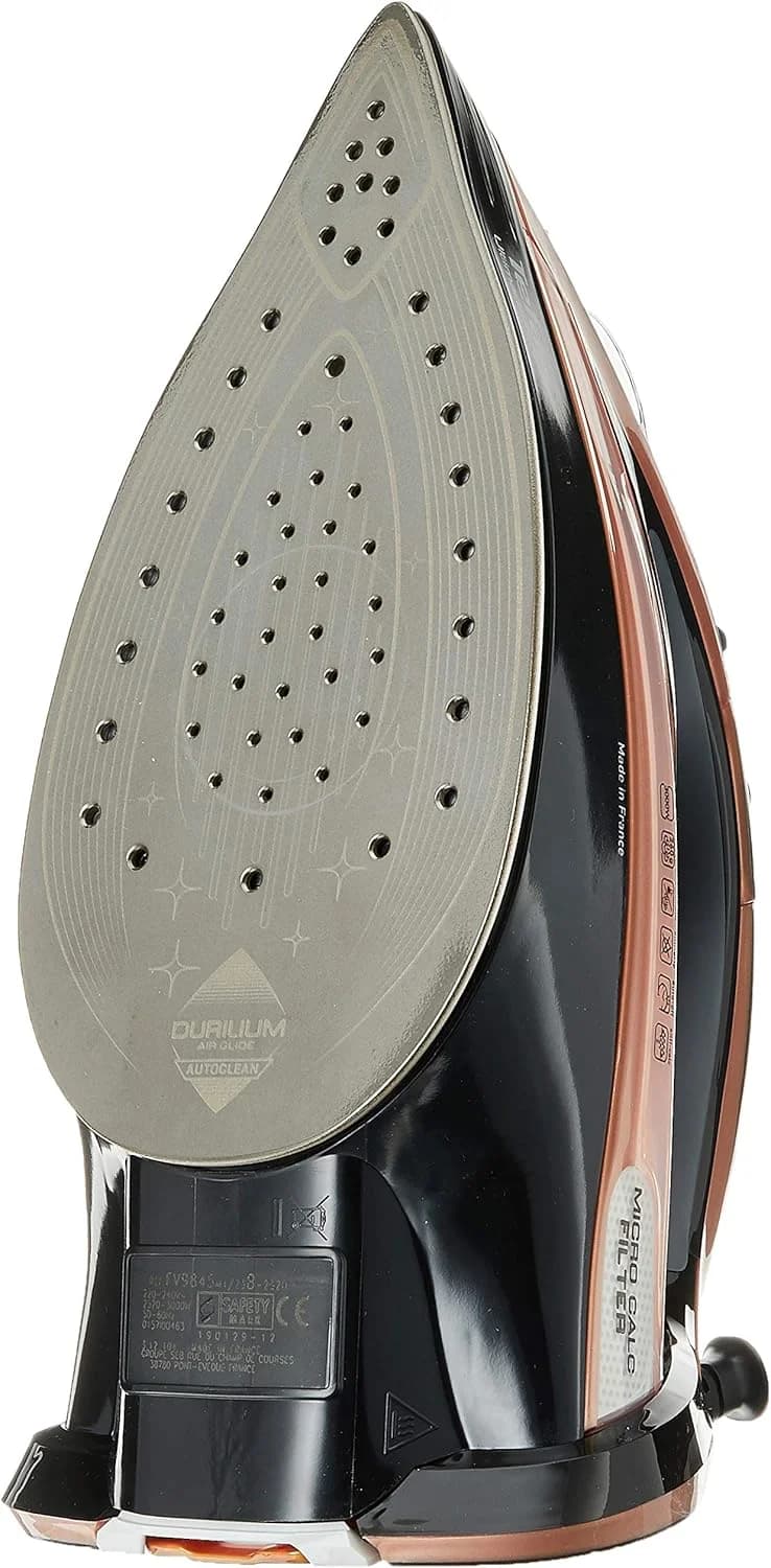 TEFAL Steam Iron FV9845 Steam Iron 3200 W Water tank capacity 350 ml Continuous steam 60 g/min Black/Rose Gold - Image 17