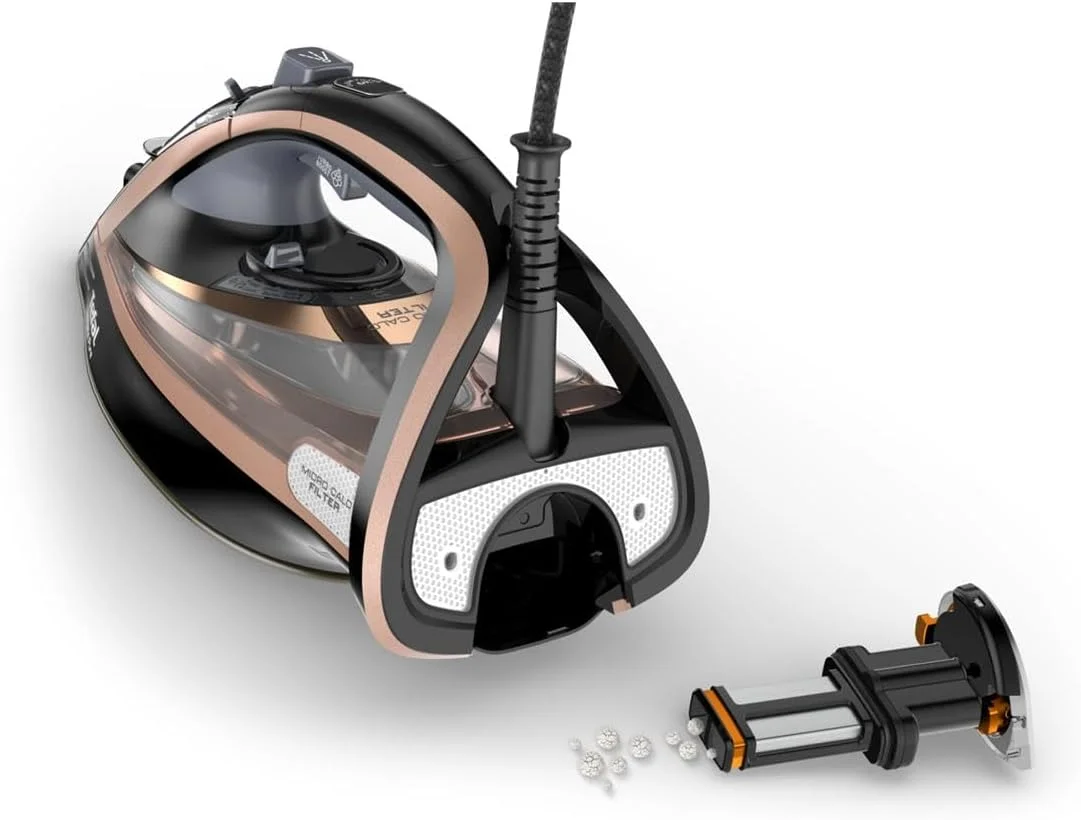 TEFAL Steam Iron FV9845 Steam Iron 3200 W Water tank capacity 350 ml Continuous steam 60 g/min Black/Rose Gold - Image 8