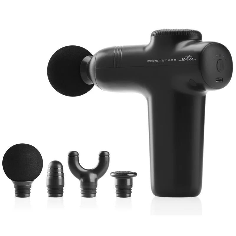 ETA   Mini Massage Gun   ETA166090000   Number of power levels 5   Black - Image 1