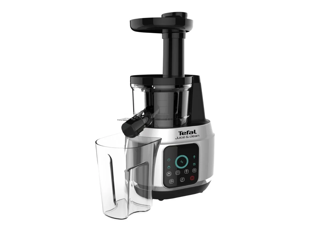 TEFAL Juicer ZC420E38 Juice & Clean Type Juicer maker Silver/Black 150 W Number of speeds 4 - Image 1