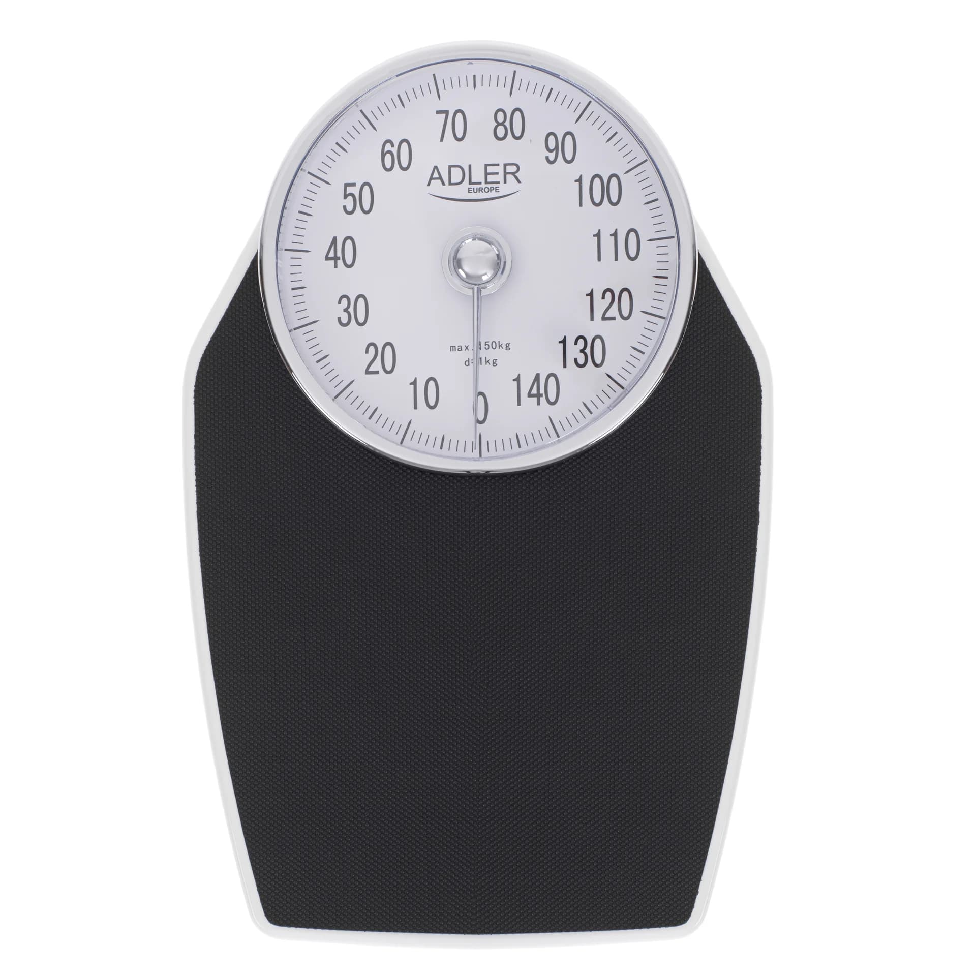 Adler Mechanical Bathroom Scale AD 8177 Maximum weight (capacity) 150 kg Accuracy 1000 g Black - Image 1