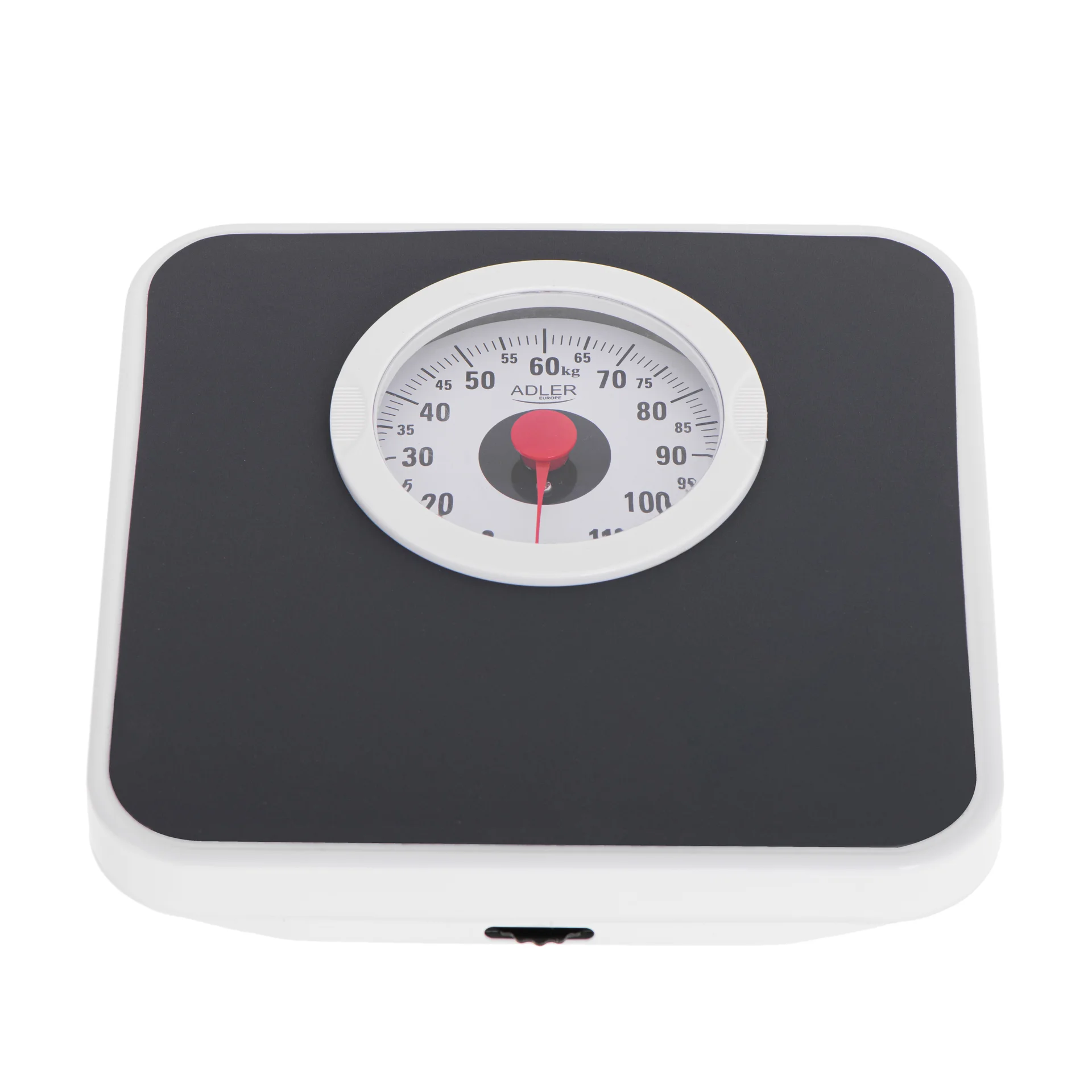Adler   Mechanical Bathroom Scale   AD 8178   Maximum weight (capacity) 120 kg   Accuracy 1000 g   Black - Image 1