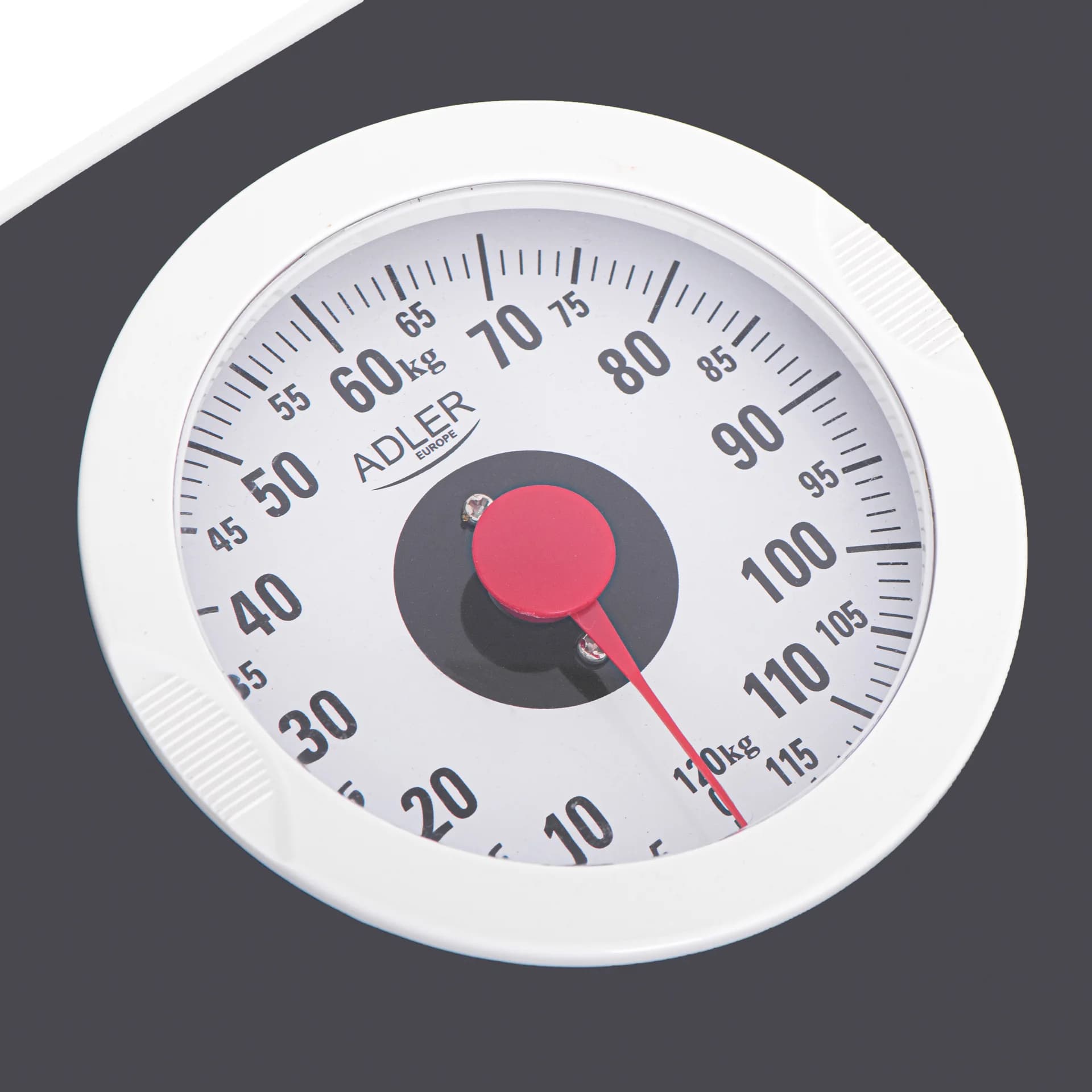 Adler   Mechanical Bathroom Scale   AD 8178   Maximum weight (capacity) 120 kg   Accuracy 1000 g   Black - Image 4