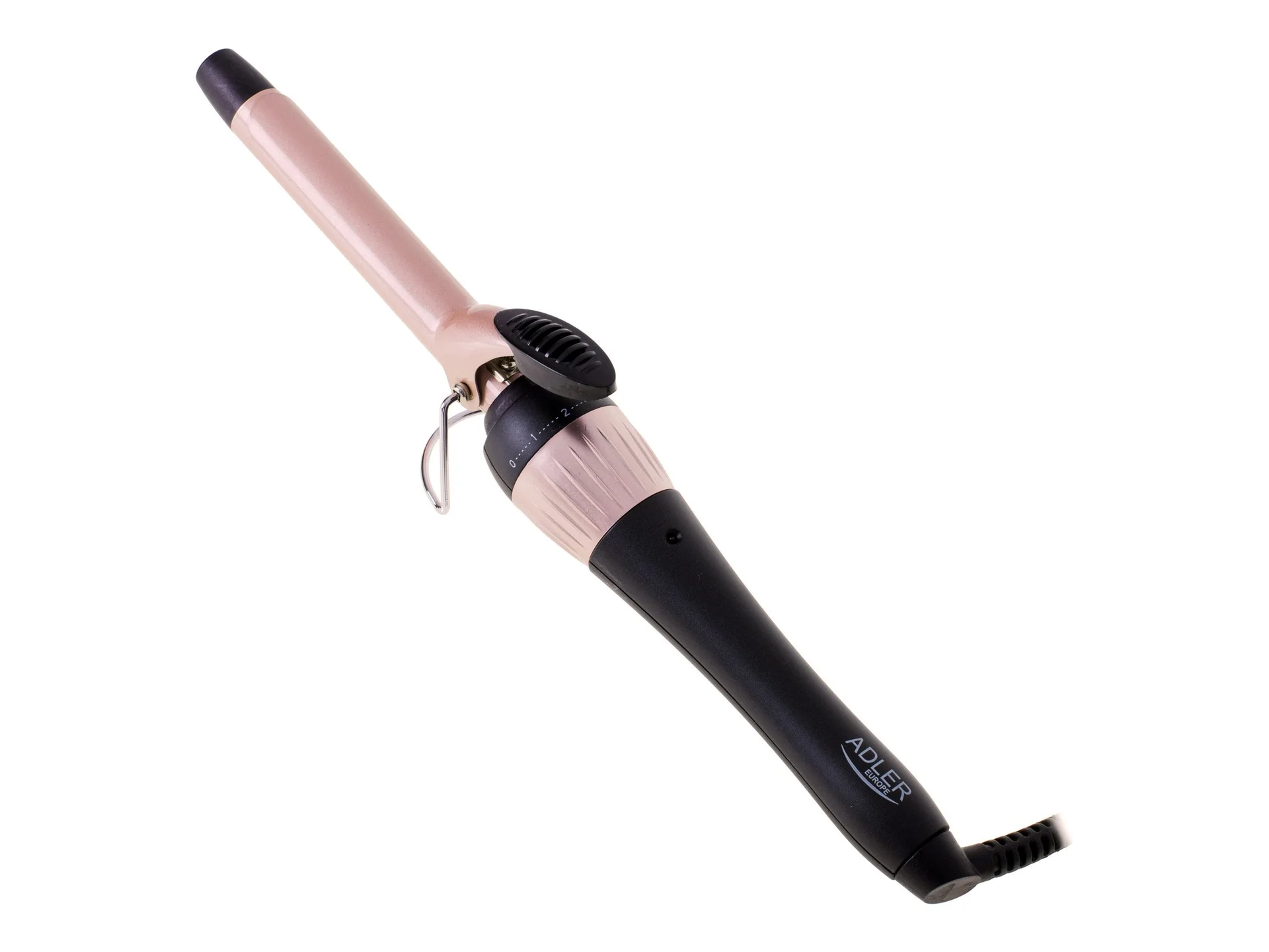 Adler   Curling Iron   AD 2116   Ceramic heating system   Barrel diameter 19 mm   Temperature (max) 200 °C   36 W   Black/Pink - Image 2
