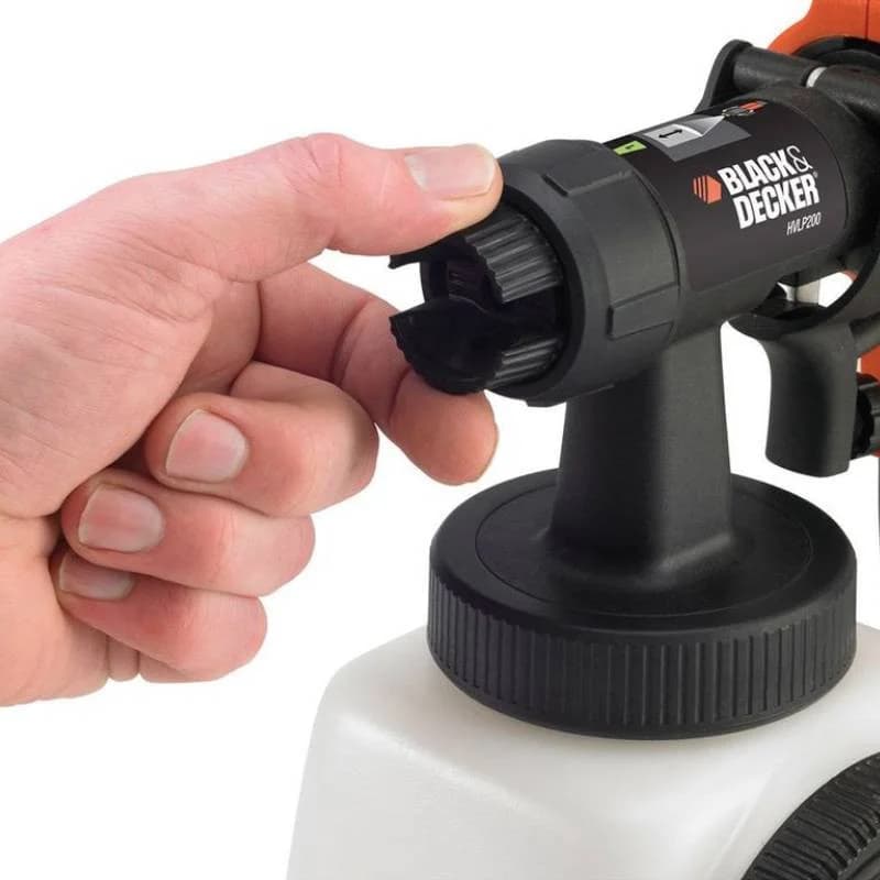 BLACK & DECKER Paint Spray Gun, 1200 ml HVLP200-QS - Image 3