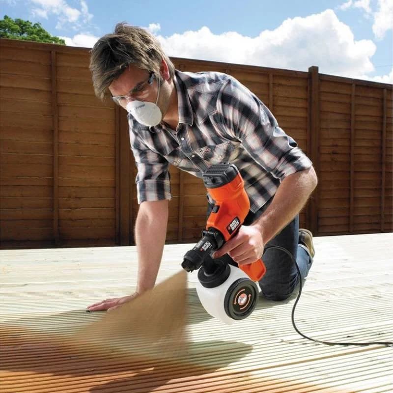 BLACK & DECKER Paint Spray Gun, 1200 ml HVLP200-QS - Image 5