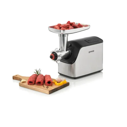 Gorenje Meat Grinder MG2202XE Stainless Steel/Black 2200 W Number of speeds 1 Throughput (kg/min) 2.2 - Image 5