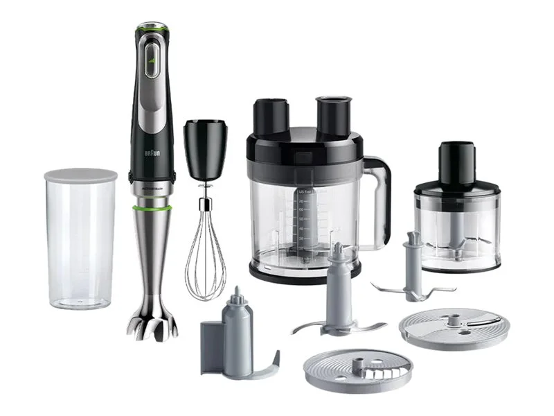 Braun MultiQuick 9 MQ9195XLI Hand Blender 1200 W Number of speeds 3 Black/Stainless Steel - Image 4
