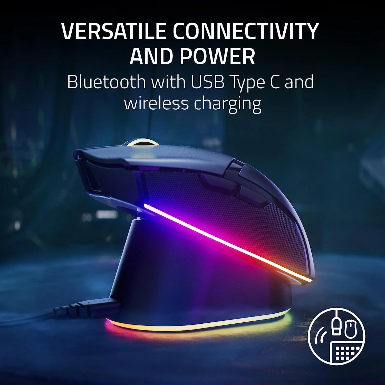 Razer Cobra Pro Wireless Wireless (2.4GHz and Bluetooth) Black Yes - Image 6