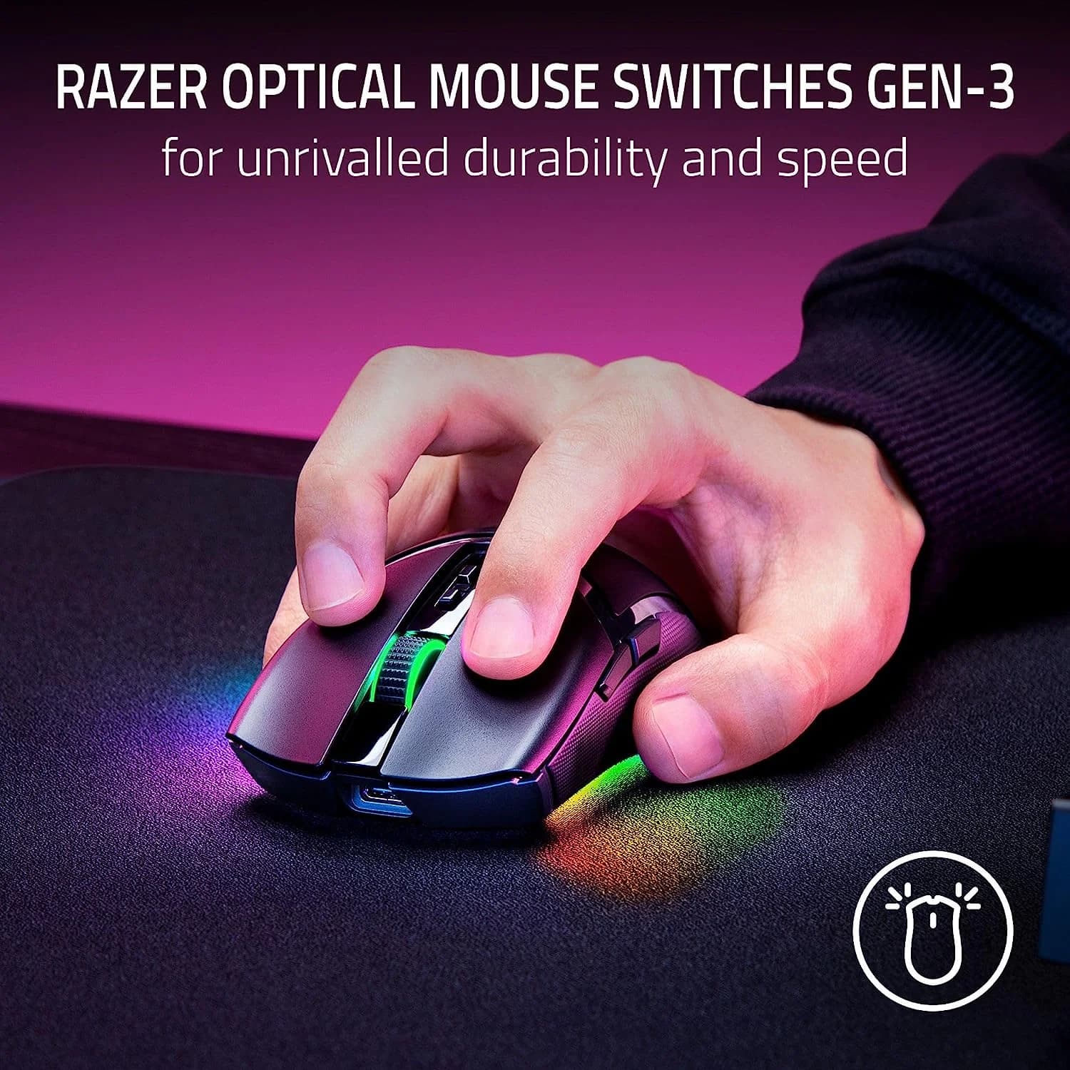 Razer Cobra Pro Wireless Wireless (2.4GHz and Bluetooth) Black Yes - Image 7
