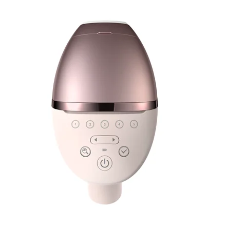 Philips IPL Hair Removal Device with SenseIQ BRI977/00 Lumea 9900 Series Bulb lifetime (flashes) 450.000 Number of power levels 5 Rose - Image 4