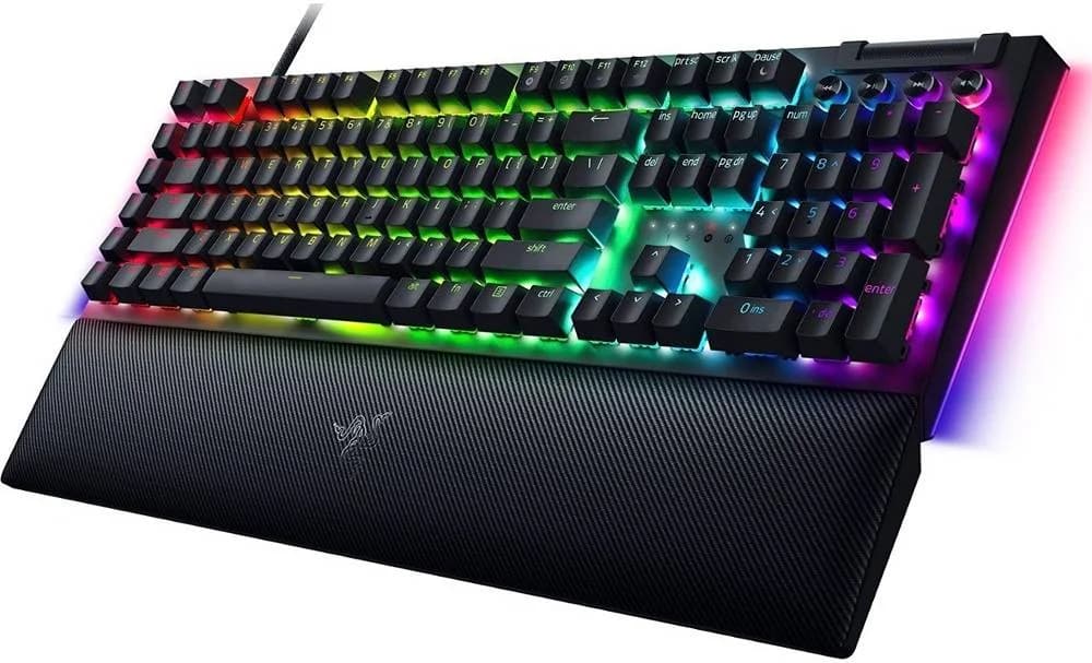 Razer BlackWidow V4 Mechanical Gaming keyboard Wired RGB LED light US Black Yellow Switches - Image 5