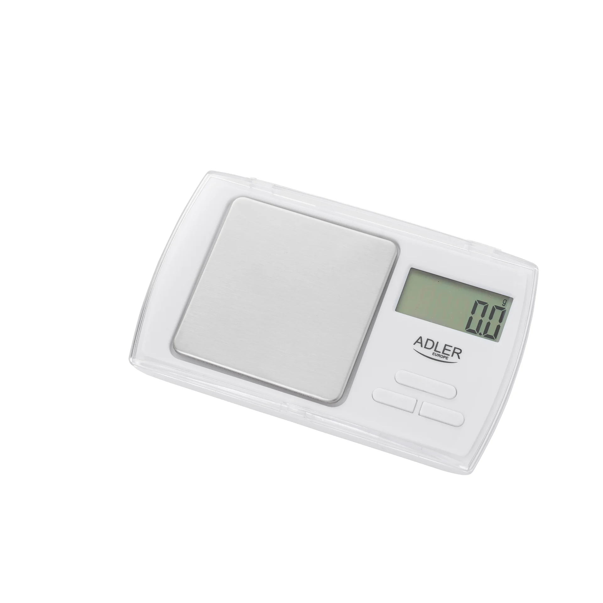 Adler   Precision scale   AD 3161   Maximum weight (capacity) 0.5 kg   Accuracy 0.01 g   White - Image 1