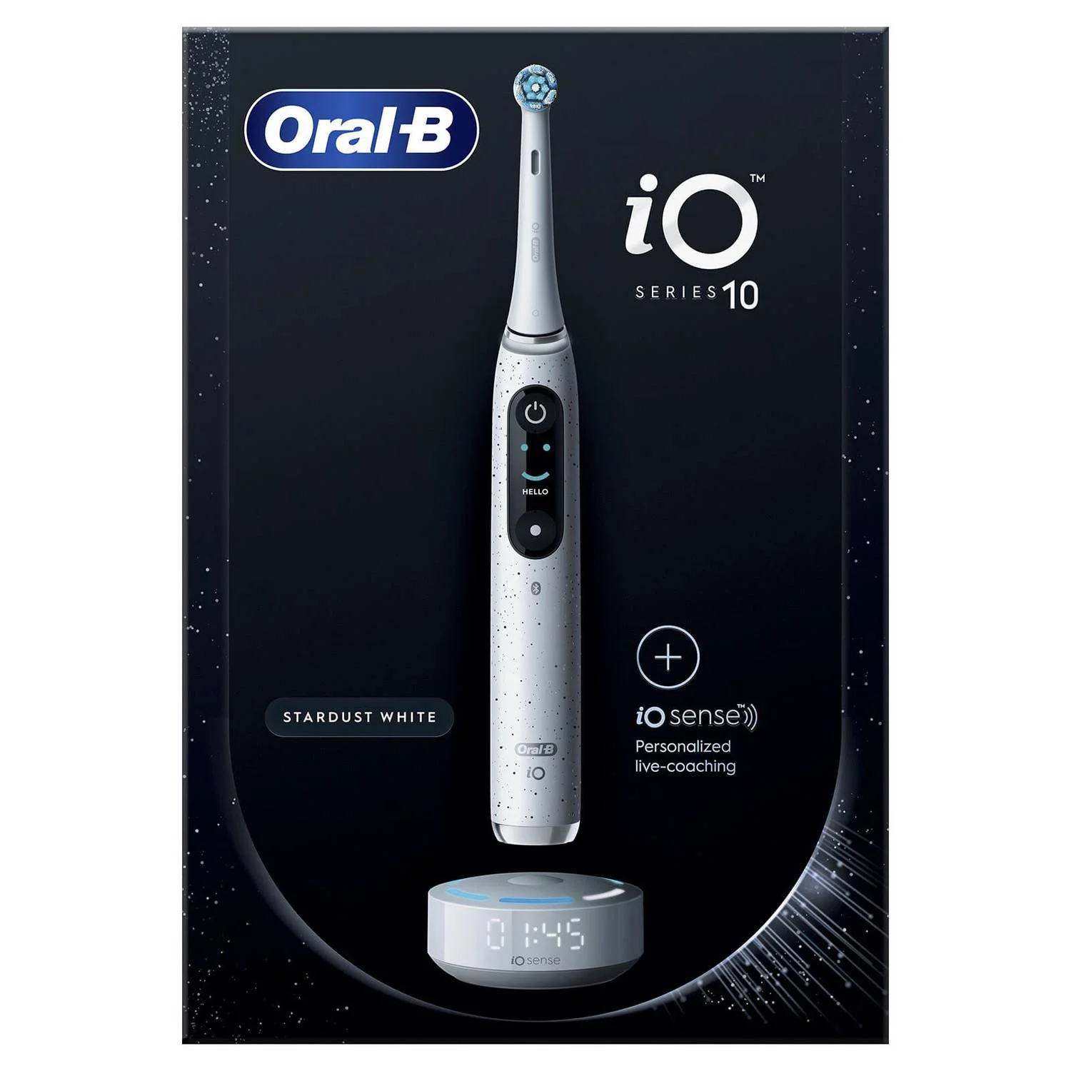 Oral-B Electric Toothbrush iO10 Series Rechargeable For adults Number of brush heads included 1 Number of teeth brushing modes 7 Stardust White - Image 3