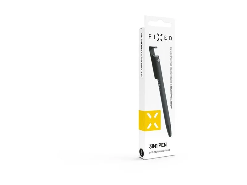 Fixed   Pen With Stylus and Stand   3 in 1   Pencil   Stylus for capacitive displays; Stand for phones and tablets   Black - Image 6