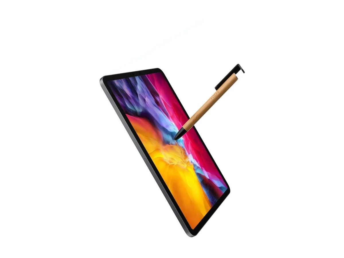 Fixed   Pen With Stylus and Stand   3 in 1   Pencil   Stylus for capacitive displays; Stand for phones and tablets   Bamboo - Image 4
