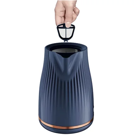 TEFAL Kettle KO251430 Electric 2400 W 1.7 L Plastic 360° rotational base Blue - Image 4