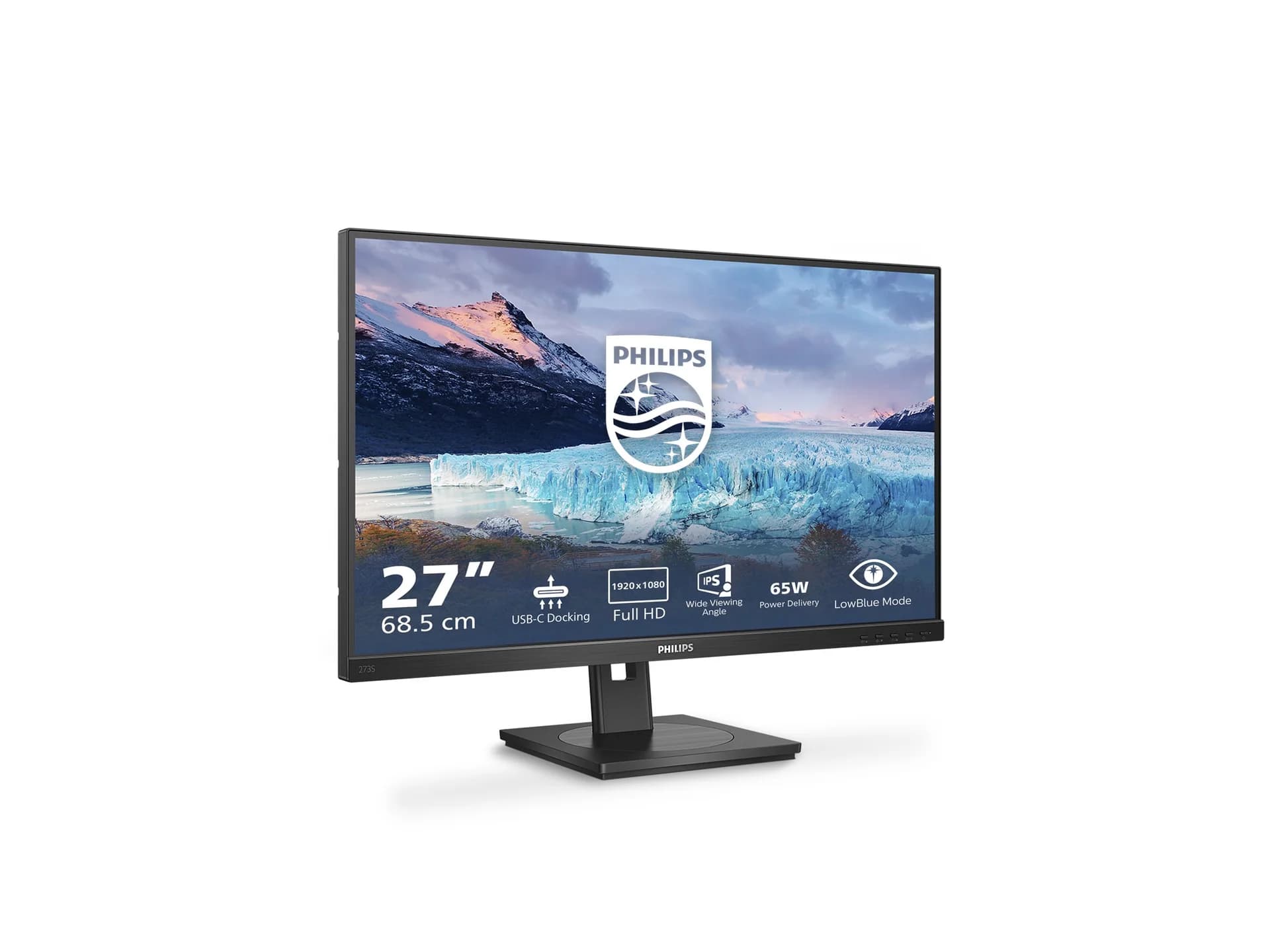 Philips LCD Monitor 273S1/00 27 " IPS FHD 16:9 75 Hz 4 ms 1920 x 1080 300 cd/m² HDMI ports quantity 1 - Image 7