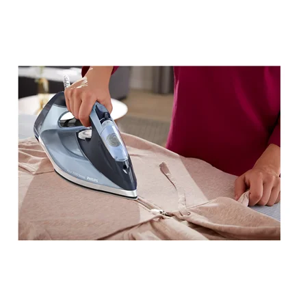 Philips Steam Iron DST7020/20 Steam Iron 2800 W Water tank capacity 300 ml Continuous steam 50 g/min Steam boost performance 250 g/min Blue - Image 4