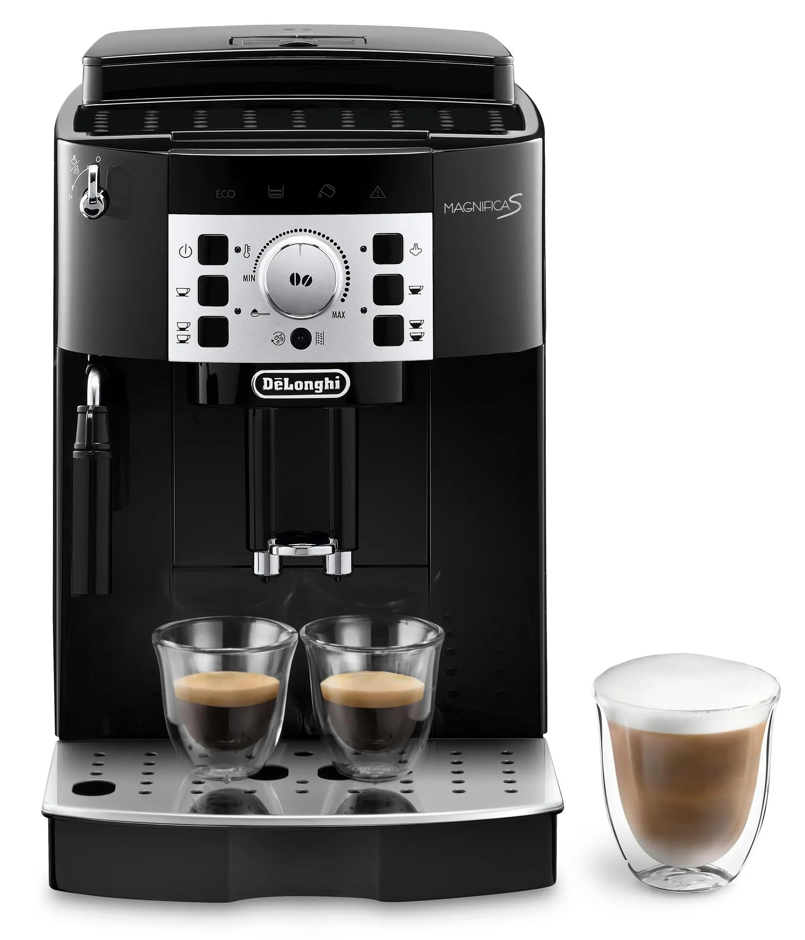 Delonghi Coffee Maker ECAM22.115.B Magnifica S Pump pressure 15 bar Built-in milk frother Automatic 1450 W Black - Image 1