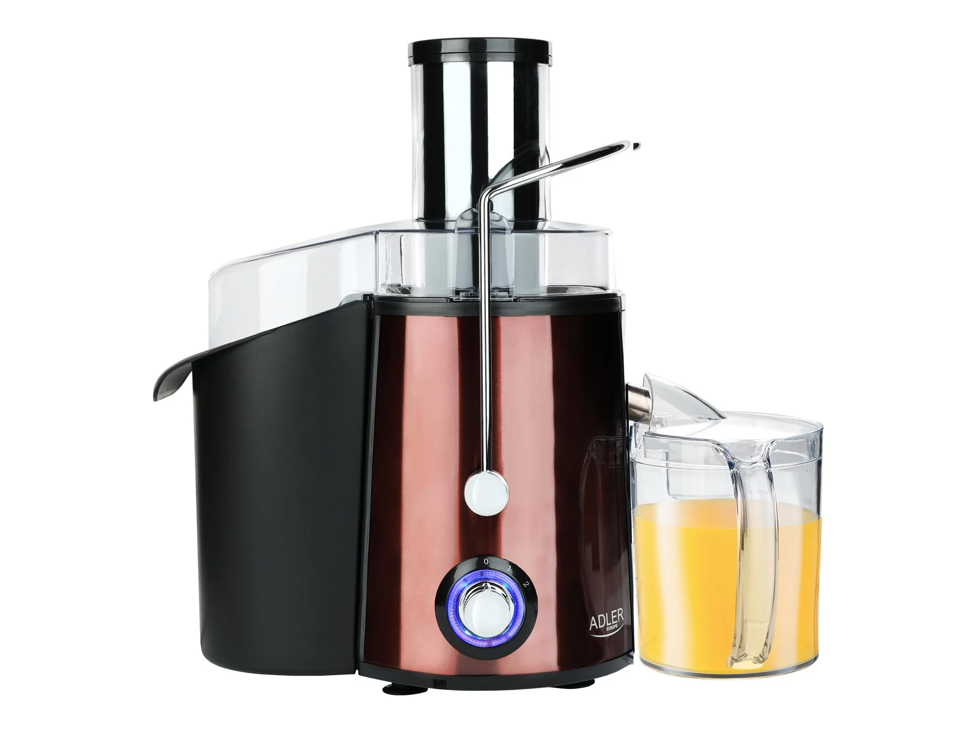 Adler Juicer AD 4129 Type Juicer maker Copper 1000 W Number of speeds 2 - Image 2