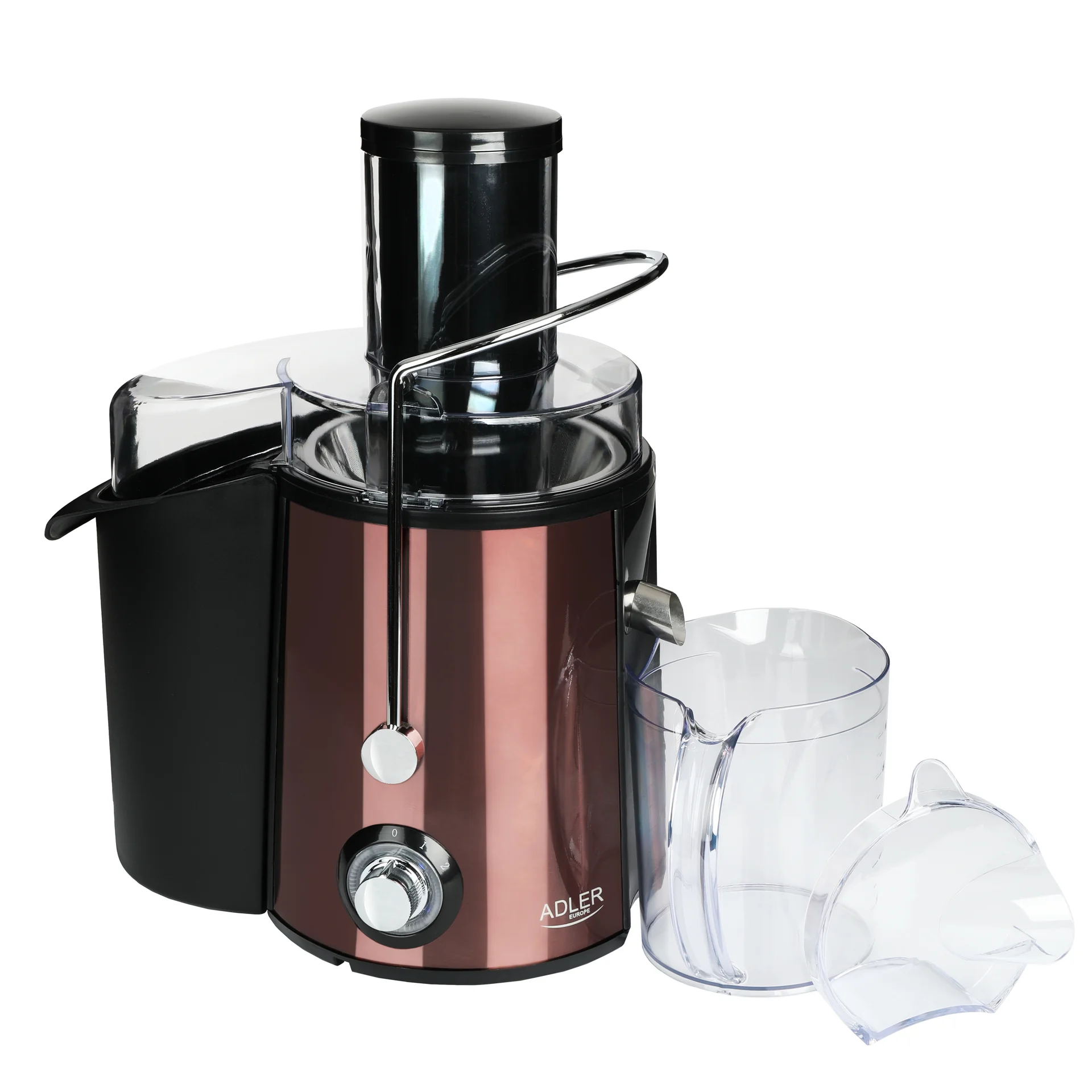 Adler Juicer AD 4129 Type Juicer maker Copper 1000 W Number of speeds 2 - Image 4