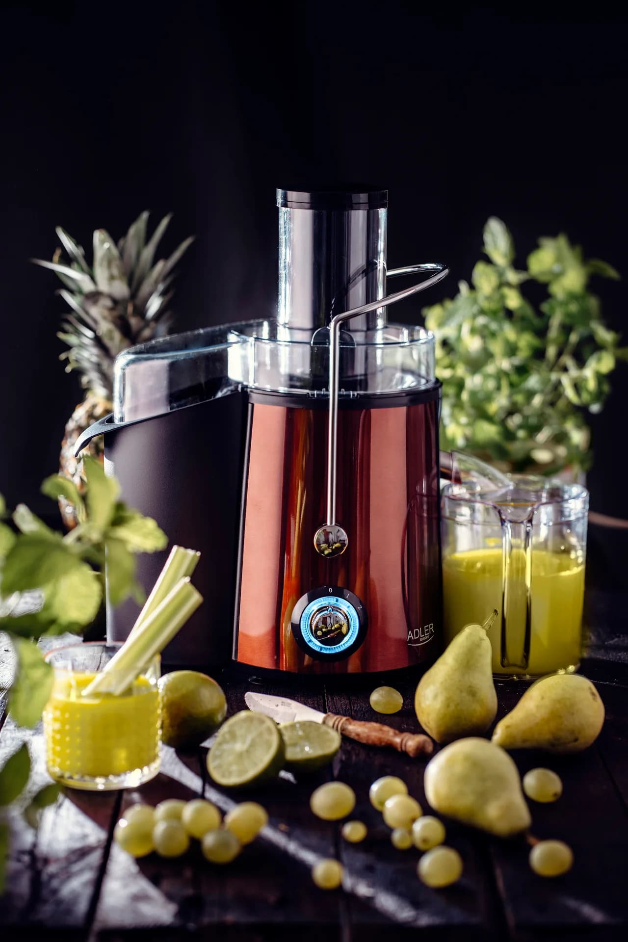 Adler Juicer AD 4129 Type Juicer maker Copper 1000 W Number of speeds 2 - Image 7