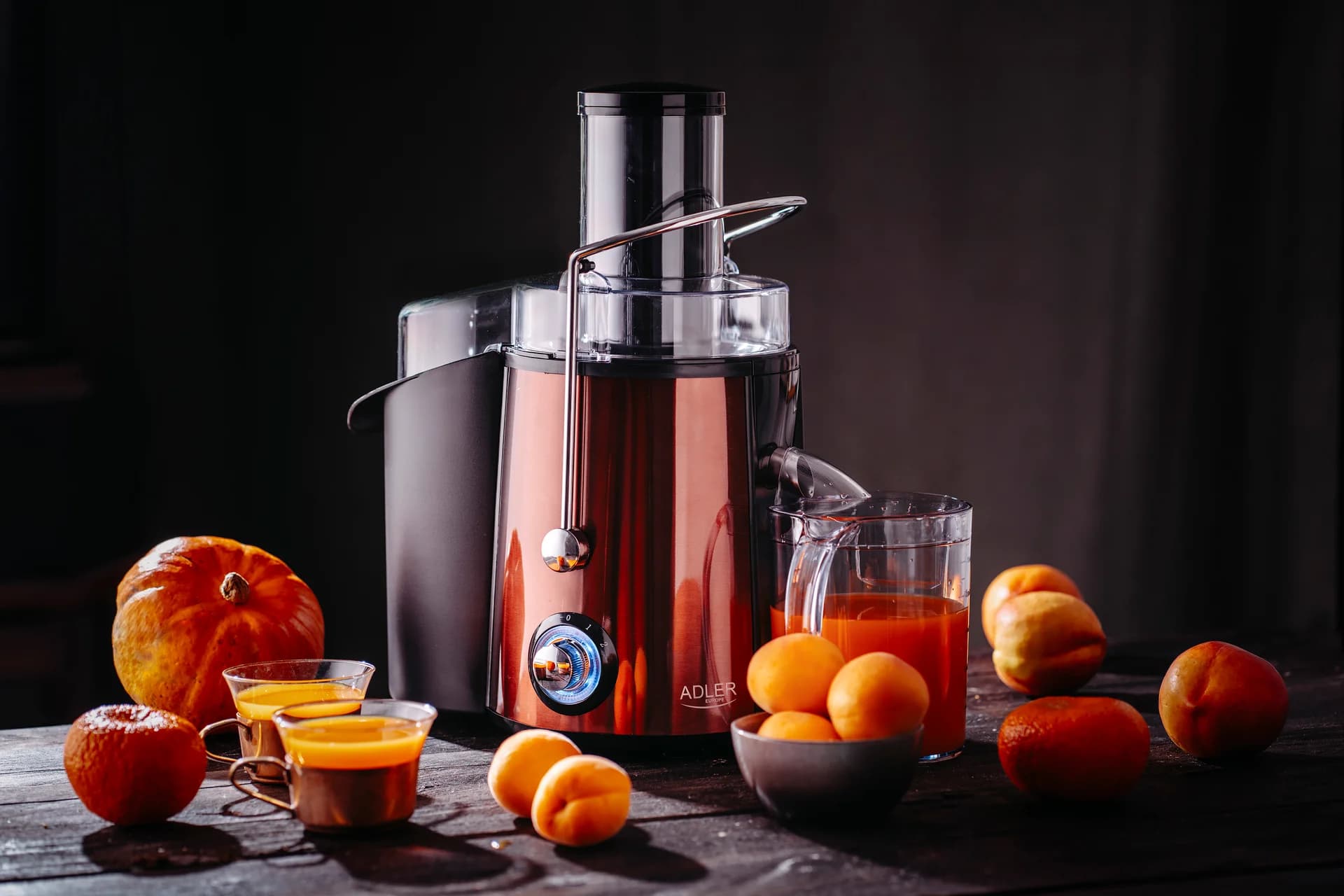 Adler Juicer AD 4129 Type Juicer maker Copper 1000 W Number of speeds 2 - Image 8