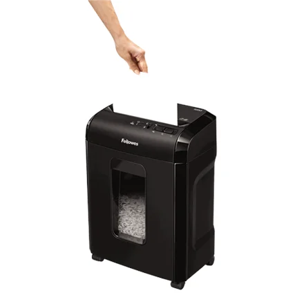 Powershred 10M Black 19 L Credit cards shredding Paper handling standard/output 10 sheets per pass Micro-Cut Shredder Warranty 24 month(s) - Image 6