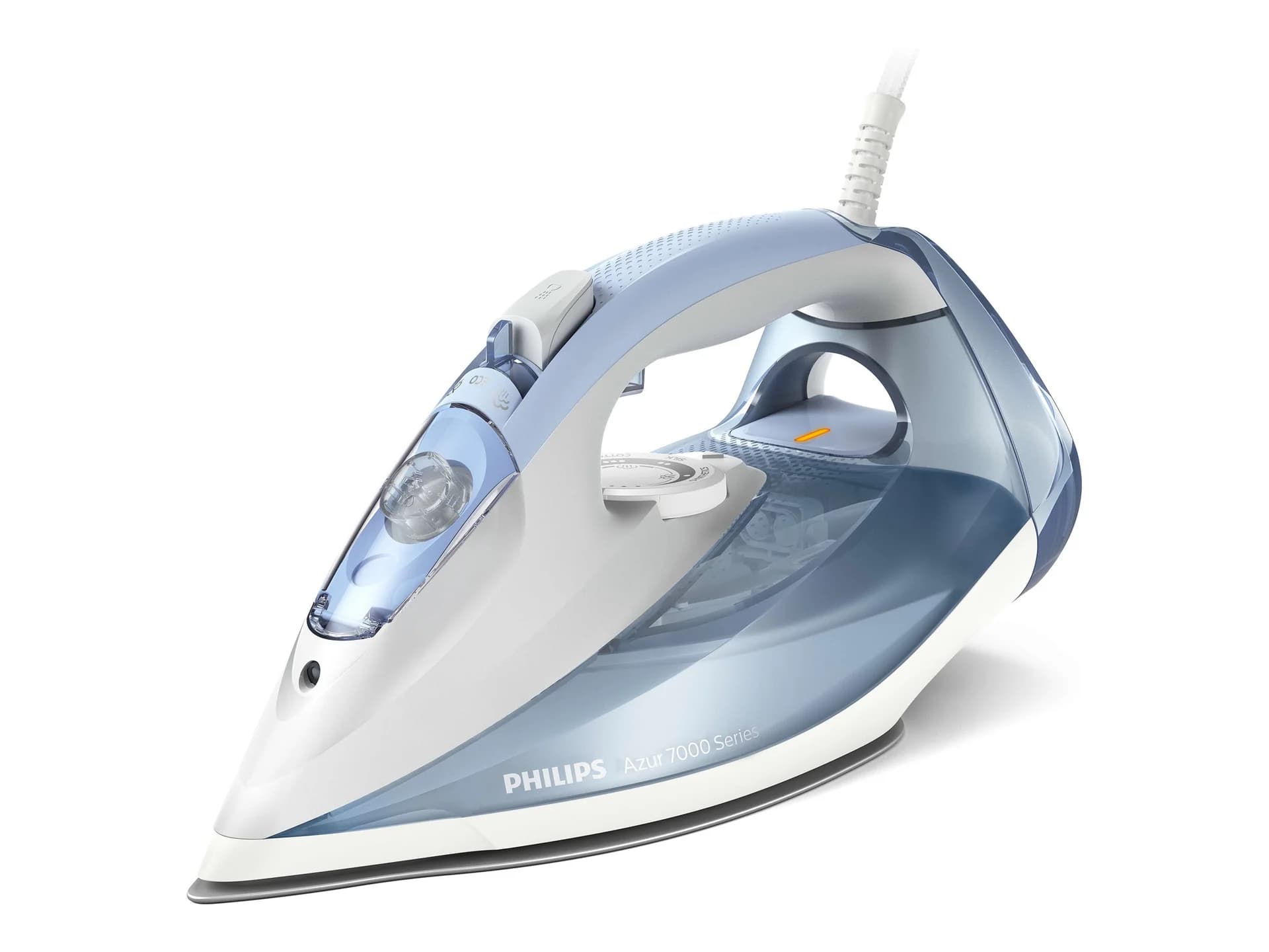 Philips DST7011/20 Steam Iron 2600 W Water tank capacity 300 ml Continuous steam 45 g/min Steam boost performance 220 g/min Light Blue/Gray - Image 2