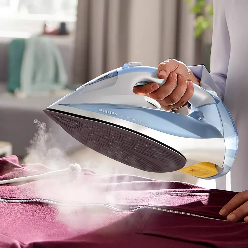 Philips DST7011/20 Steam Iron 2600 W Water tank capacity 300 ml Continuous steam 45 g/min Steam boost performance 220 g/min Light Blue/Gray - Image 5