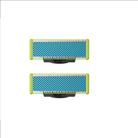 Philips Replaceable blade (2 pcs) QP225/50 OneBlade Black/Green - Image 1
