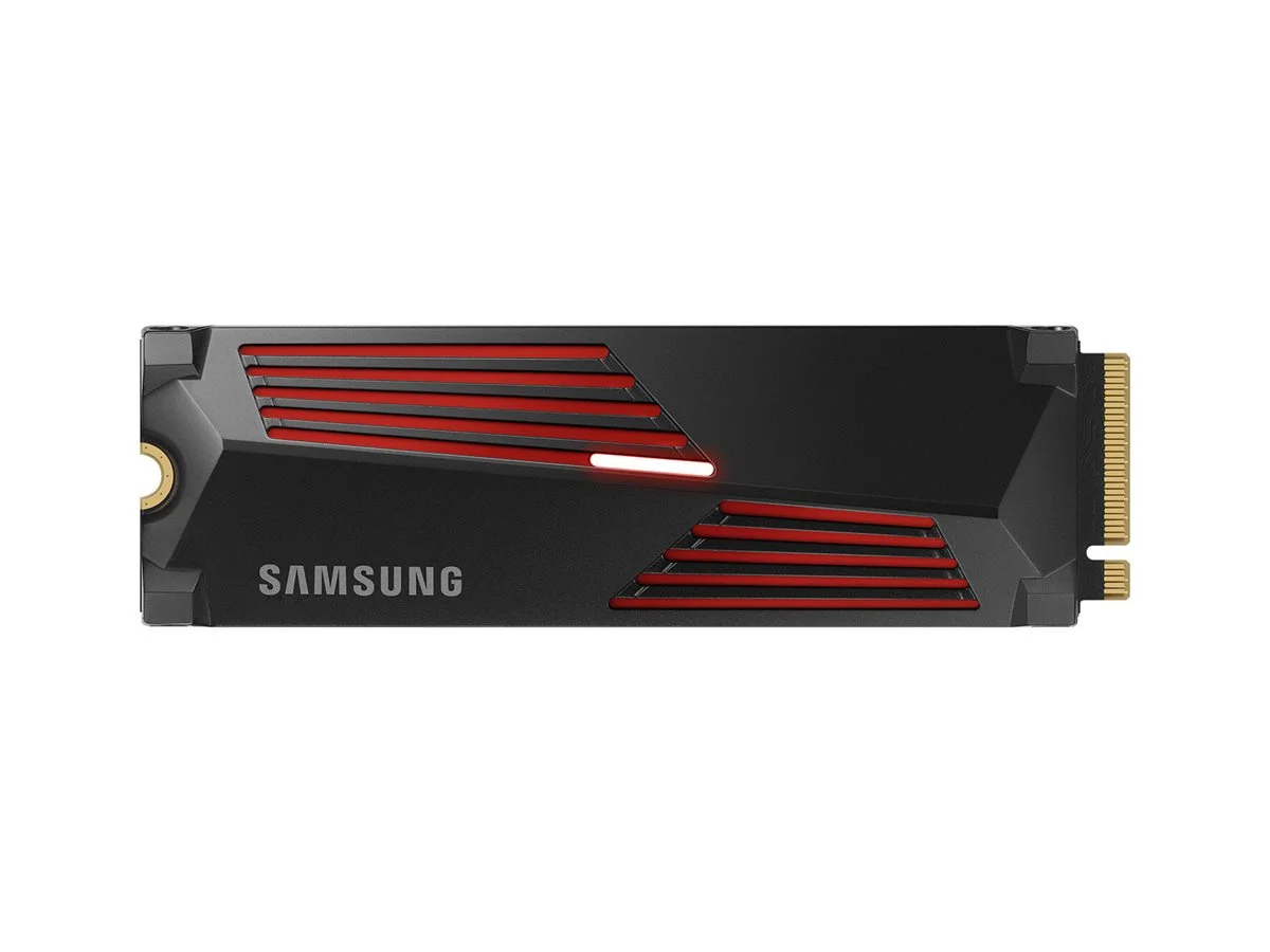 Samsung   990 PRO with Heatsink   4000 GB   SSD form factor M.2 2280   Solid-state drive interface M.2 NVME   Read speed 7450 MB/s   Write speed 6900 MB/s - Image 5