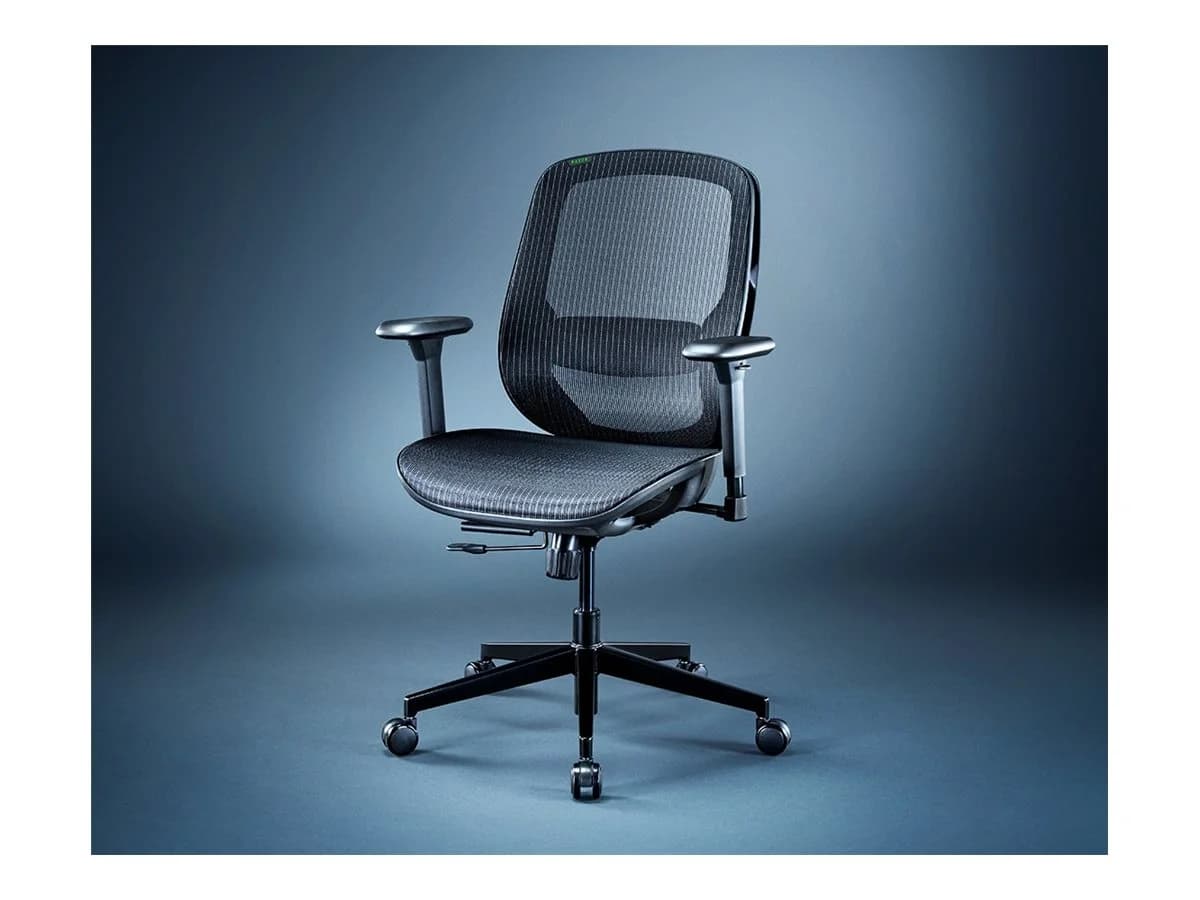 Razer Mesh fabric   Chair - armrests - tilt - swivel - Image 2
