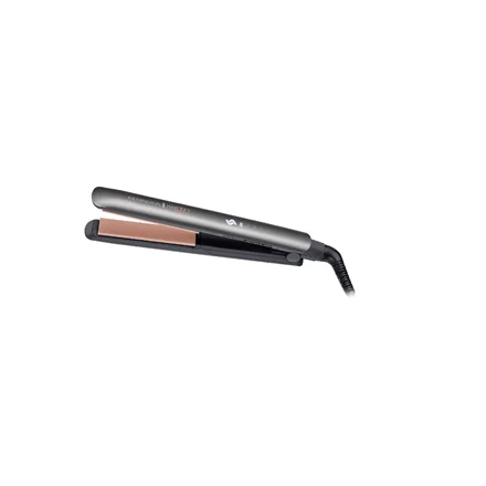 Remington   Hair Straightener   S8598 Smartpro   Ceramic heating system   Display Digital   Temperature (min) 150 °C   Temperature (max) 230 °C   Number of heating levels 5   Grey - Image 1