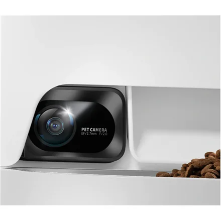 PETKIT   Feeder with Camera   P591 YumShare Dual-hopper   Capacity 2+3 L   White - Image 3