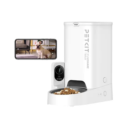 PETKIT   Feeder with Camera   P571 YumShare Solo   Capacity 3 L   White - Image 1