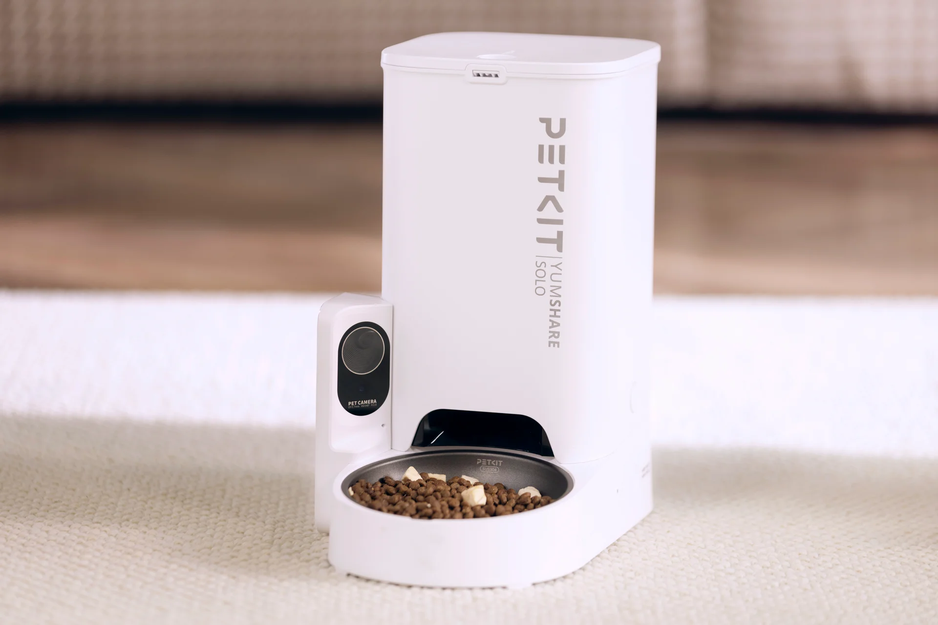 PETKIT   Feeder with Camera   P571 YumShare Solo   Capacity 3 L   White - Image 5