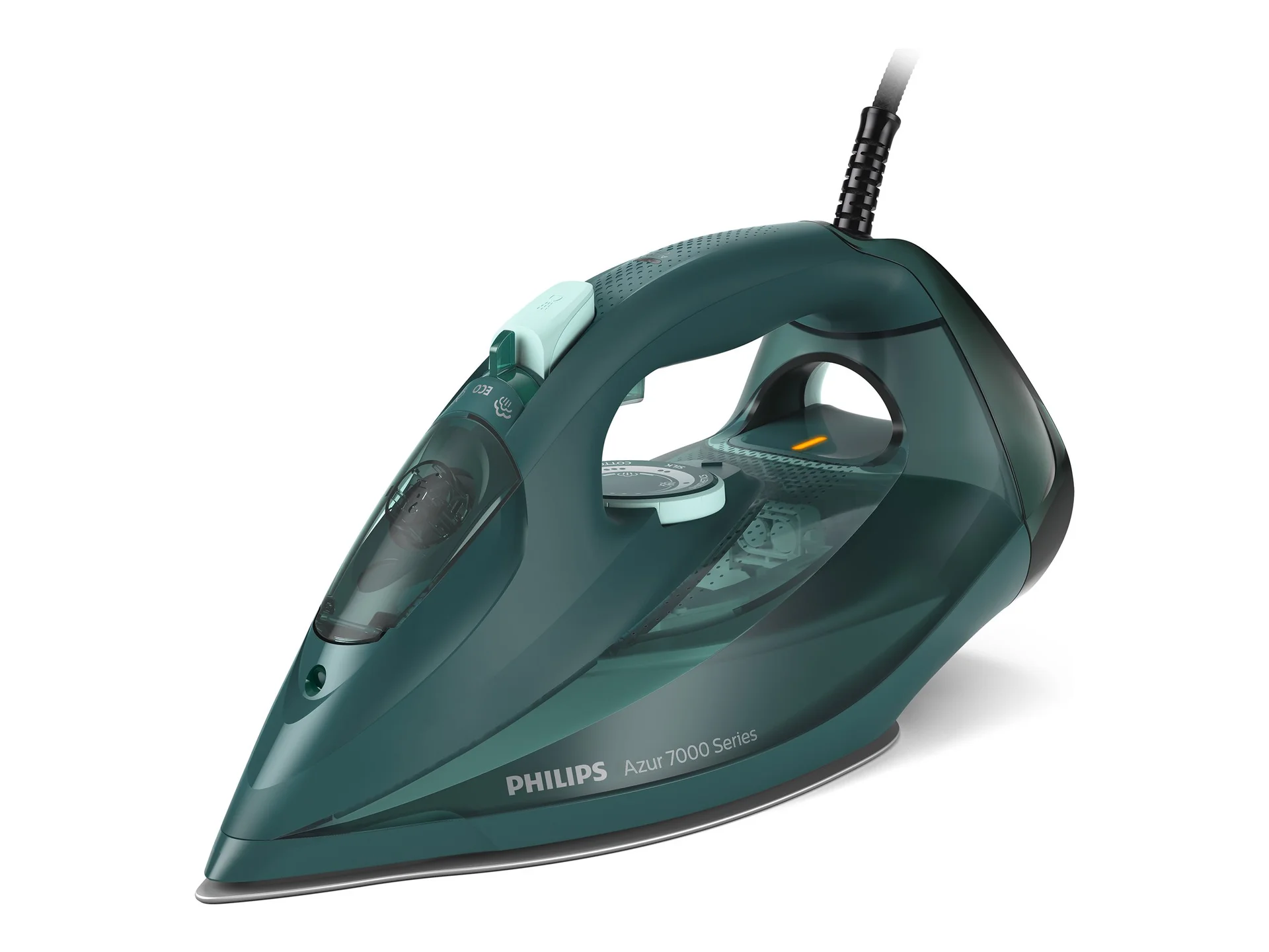 Philips Iron DST7050/70 Steam Iron 2800 W Water tank capacity 300 ml Continuous steam 50 g/min Steam boost performance 250 g/min Green - Image 1