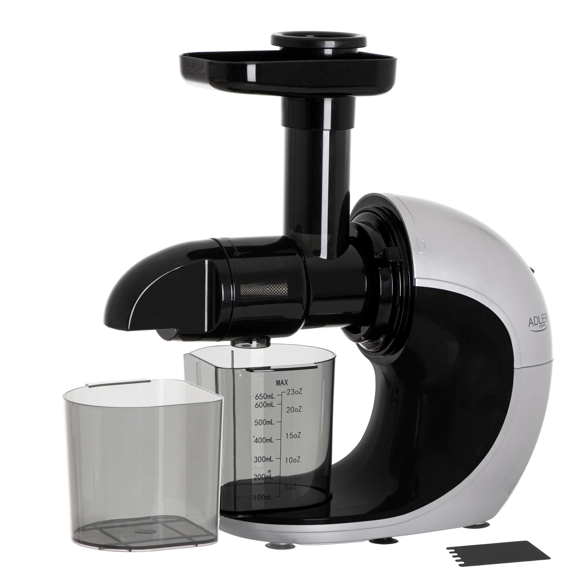 Adler   Slow-speed juicer 3in1 - Meat mincer, Juicer, Vegetable grater   AD 4131   Type  Slow Juicer   Stainless Steel   150 W   Number of speeds 1   90-105 RPM - Image 6