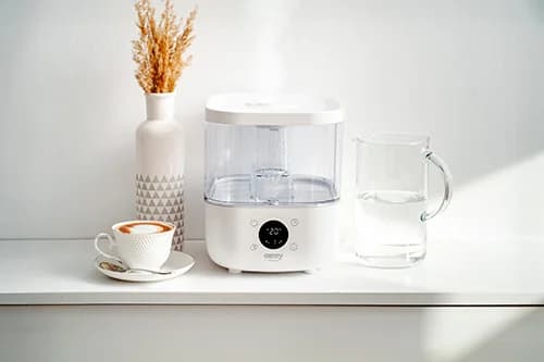 Camry   CR 7973w   Humidifier   23 W   Water tank capacity 5 L   Suitable for rooms up to 35 m²   Ultrasonic   Humidification capacity 100-260 ml/hr   White - Image 11