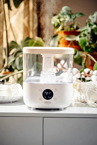 Camry   CR 7973w   Humidifier   23 W   Water tank capacity 5 L   Suitable for rooms up to 35 m²   Ultrasonic   Humidification capacity 100-260 ml/hr   White - Image 12