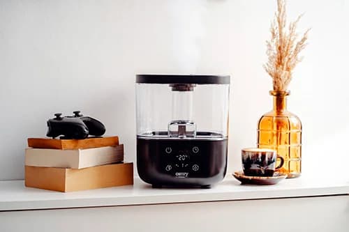 Camry   CR 7973b   Humidifier   23 W   Water tank capacity 5 L   Suitable for rooms up to 35 m²   Ultrasonic   Humidification capacity 100-260 ml/hr   Black - Image 11