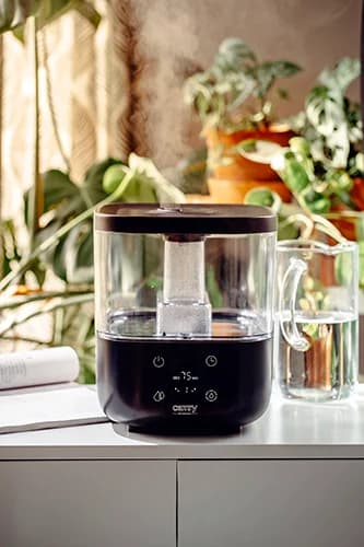 Camry   CR 7973b   Humidifier   23 W   Water tank capacity 5 L   Suitable for rooms up to 35 m²   Ultrasonic   Humidification capacity 100-260 ml/hr   Black - Image 12