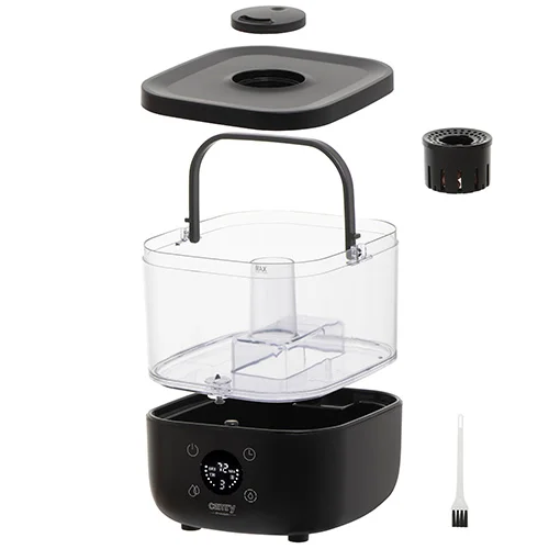 Camry   CR 7973b   Humidifier   23 W   Water tank capacity 5 L   Suitable for rooms up to 35 m²   Ultrasonic   Humidification capacity 100-260 ml/hr   Black - Image 8
