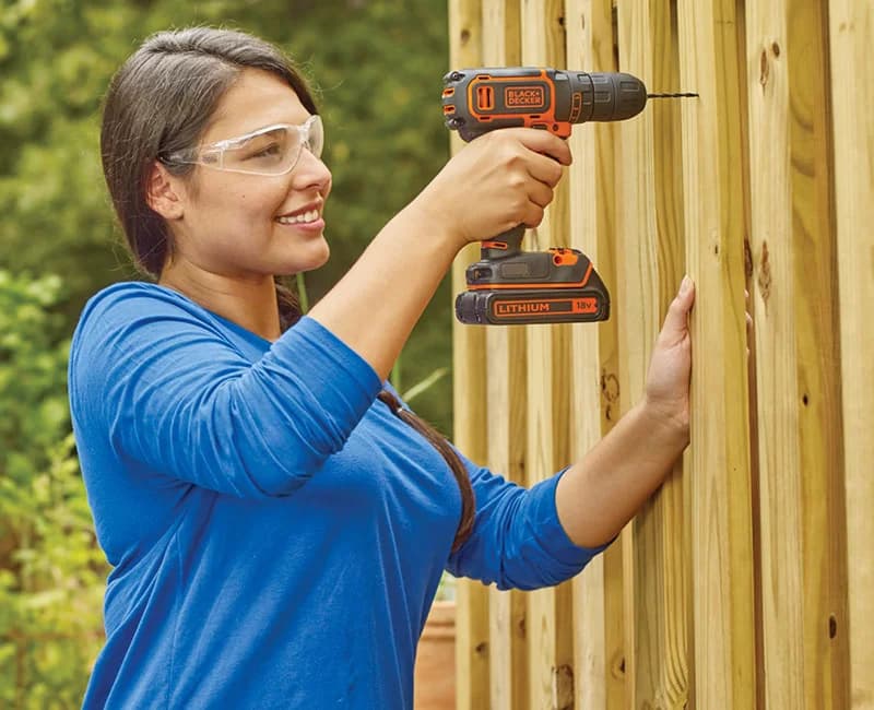 BLACK & DECKER Cordless Drill, 18V BDCDC18-QW - Image 4
