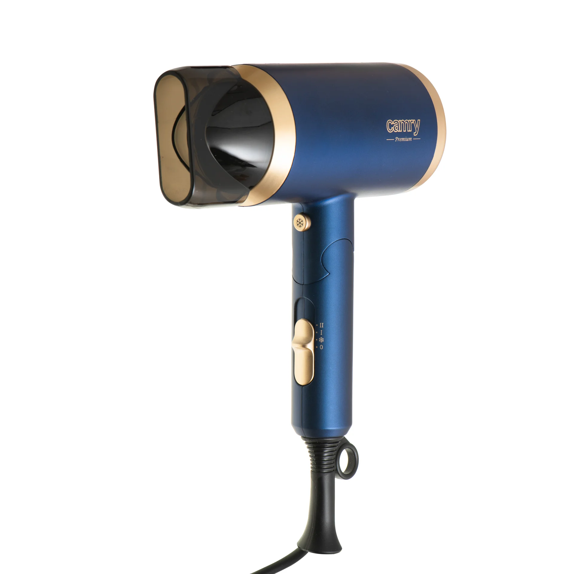 Camry   Hair Dryer   CR 2268   1800 W   Number of temperature settings 2   Ionic function   Diffuser nozzle   Blue/Gold - Image 6